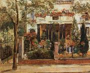 Max Slevogt Steinbart Villa oil